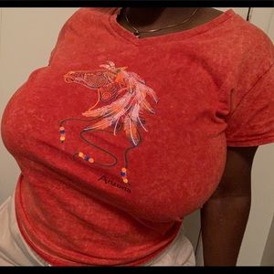 Acid wash Arizona shirt